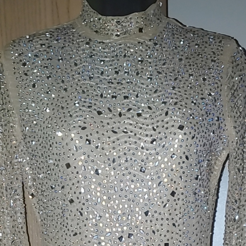 New rhinestone dress
